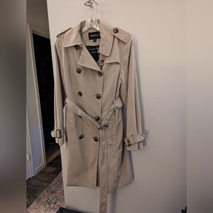 London Fog double breasted trench coat